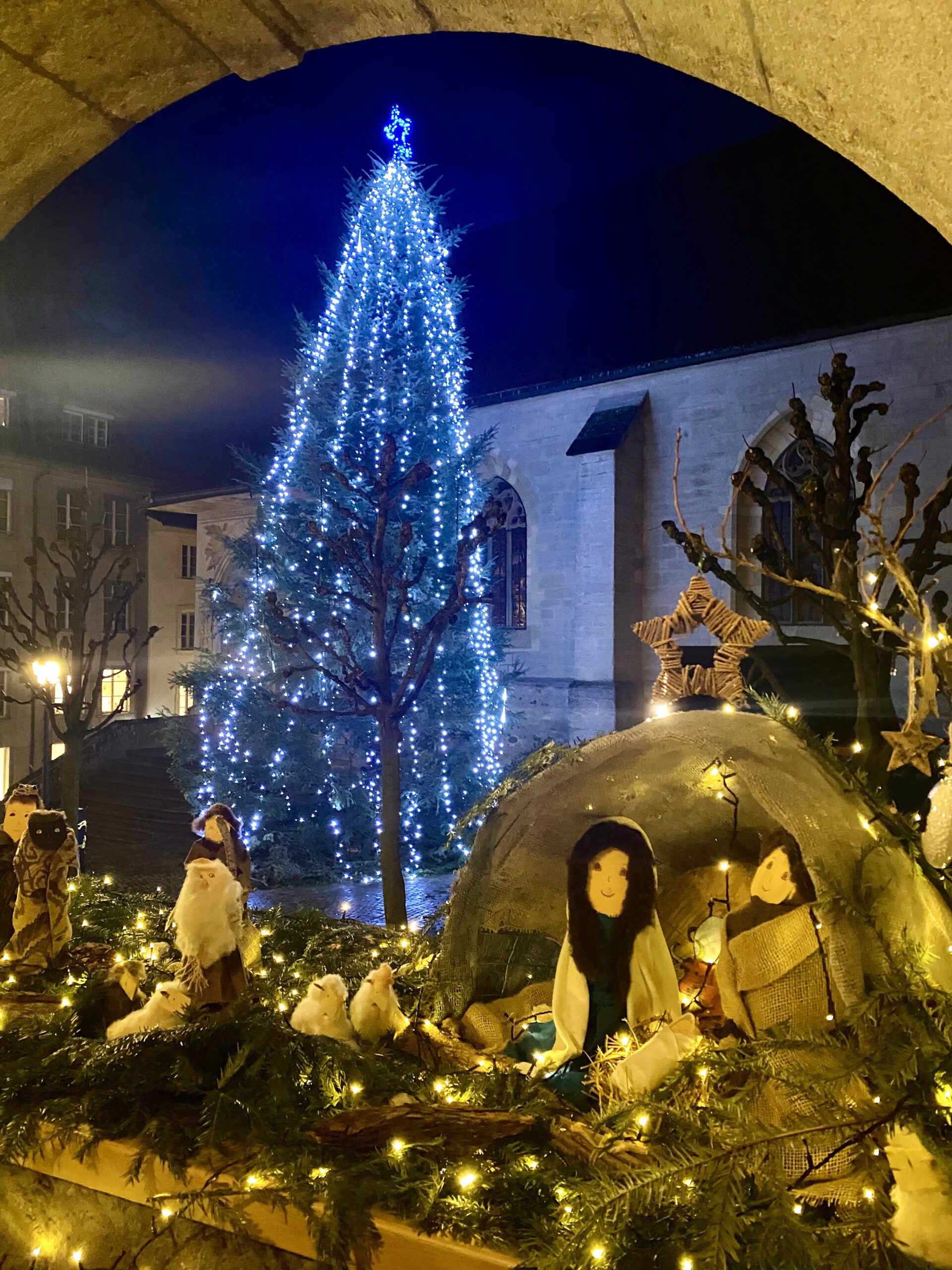 Itinéraire des crèches à Estavayer