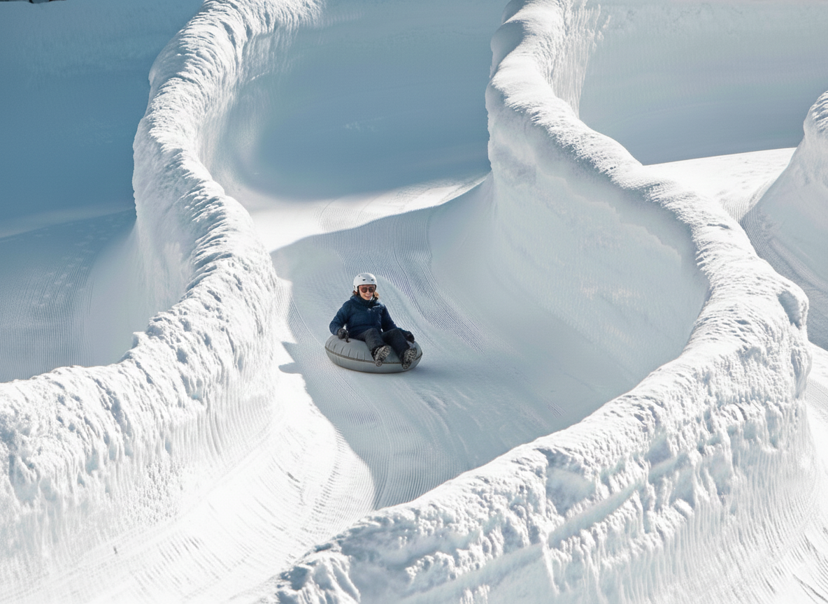 Tobogganing Park Leysin