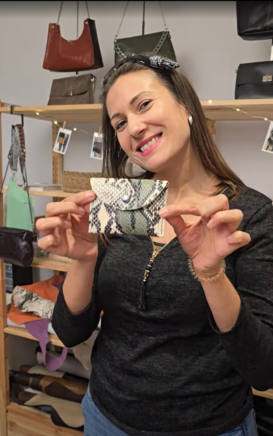 Atelier de maroquinerie DIY